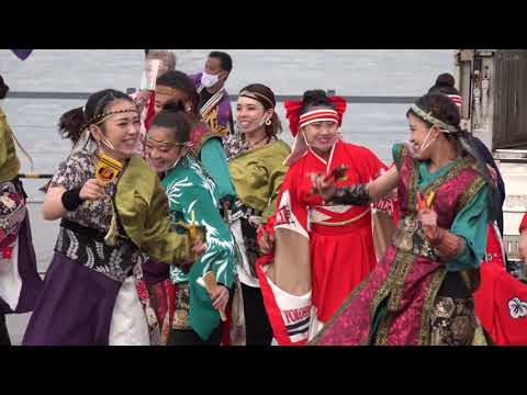 フィナーレ総踊り『テアライウガイ』【4K】／横浜よさこい祭りオンライン企画みんな元気にな～れ！2020
