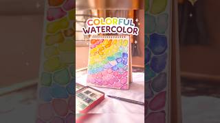 POV: you fell in love with watercolor ✨🎨# #watercolorpainting #art #watercolor #colorfulart