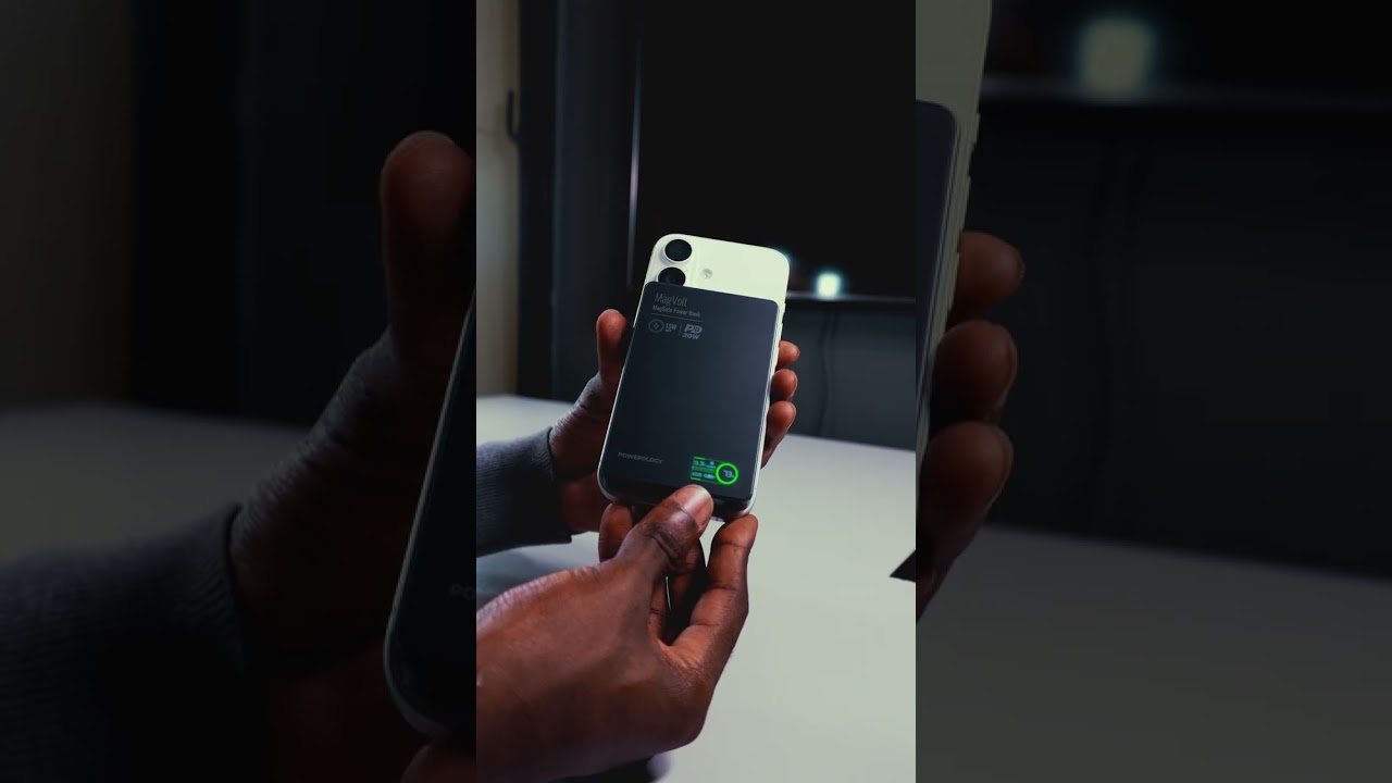 This Is a Powerology MagVolt 10000mAh Magnetic Power Bank.