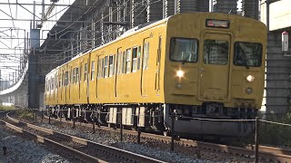 【4K】JR山陽本線　普通列車115系電車　ｵｶD-28編成