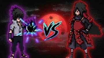 Sasuke Indra V2 VS Legendary Madara V2 in Jump Force Mugen 😱