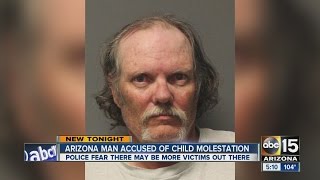 Arizona man accused of child molestation