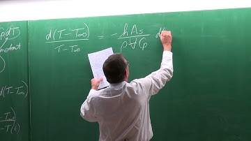 Lecture 01 (2018) HD Transient heat conduction by Prof Josua Meyer