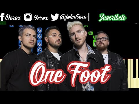 WALK THE MOON - One Foot - Piano Tutorial