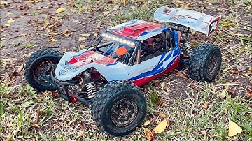 Driving Losi Tenacity DB Pro Mamba Monster 2650kv exotek vitavon reefs rebuild