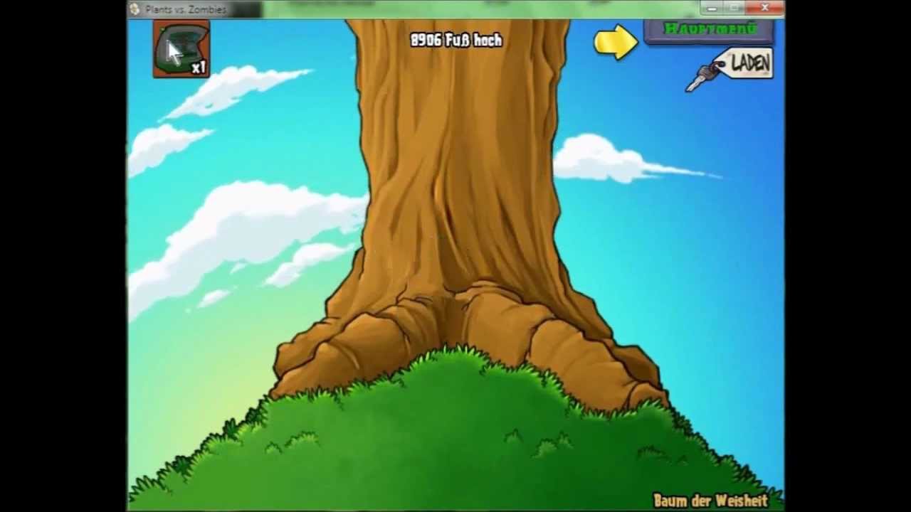 PvZ Tree of Wisdom(10.000 ft) Baum der Weisheit (10.000