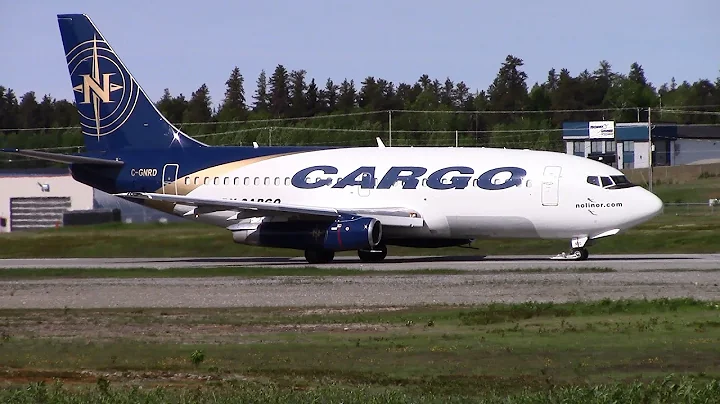 Nolinor Cargo | Boeing 737-200 take-off | C-GNRD | Val-d'Or (CYVO)