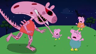Angry Peppa turns into a giant monster at school !!!! | Peppa Pig Funny Animation