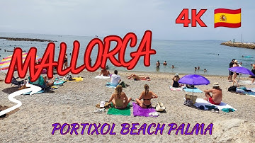 Portixol Beach, Palma de Mallorca 2023 🇪🇸