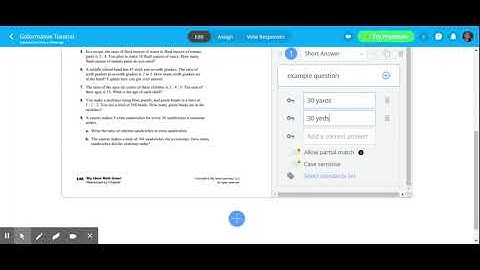 GoFormative Tutorial