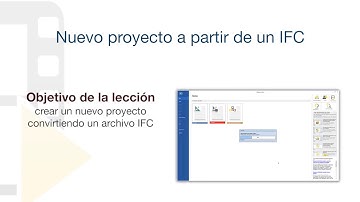 Tutorial de Edificius - Nuevo proyecto a partir de un IFC - ACCA software
