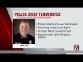 Central Florida police chief fired after car crash, city announces