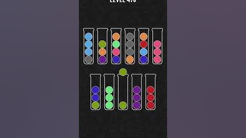 Ball Sort Puzzle   level 478 !!! Mobile Cell Phone Game Walkthrough Android / Apple
