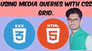 Css Tutorial # 29 : Using Media Queries with Css Grid.| Coding PRO