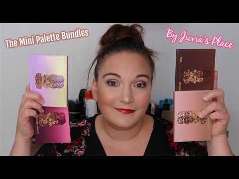 THE MINI PALETTE BUNDLE : NUDES, CHOCOLATES, BERRIES, VIOLETTE - YouTube