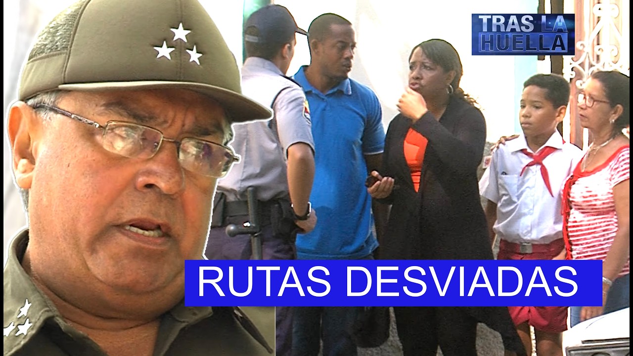 TRAS LA HUELLA:  RUTAS DESVIADAS 🚨 POLICIACO CUBANO