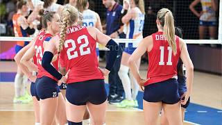 Us Womens Volleyball National Team, Kathryn Plummer, Andrea Drews And Others.