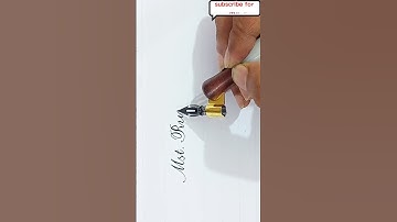 Runa write Calligraphy style by Imtiaz | #shorts #typography #imtiaz #handwriting #shortvideo #short