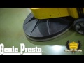 HOW-TO Burnish a Concrete Floor w/ a Genie Presto Floor Burnisher | Xtreme Polishing Systems