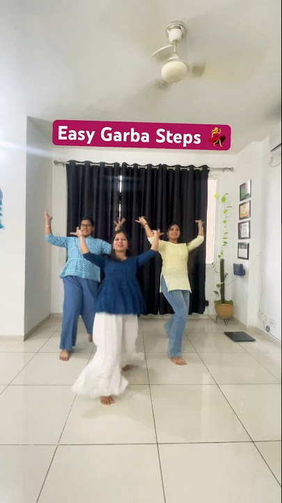 Easy Garba Steps 💃#kamariya #garba #easysteps #garbadance #navratri #navratrispecial #dance #shorts
