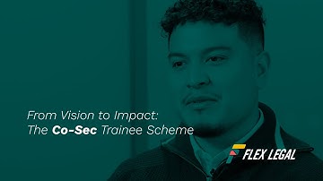 From Vision to Impact: The Co-Sec Trainee Scheme