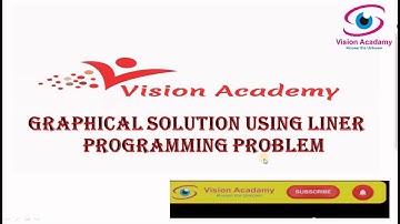 Graphical Solution Using LPP #4