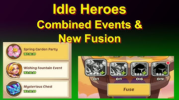 Idle Heroes - New Fusion and Combined Event! - Aureolin Heartrate Gaming