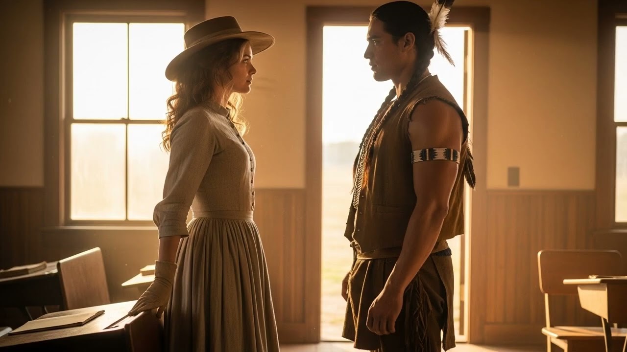 A Sioux Warrior Laughed When a Schoolteacher Spoke “I’m Not Afraid of You!” — What Follows…