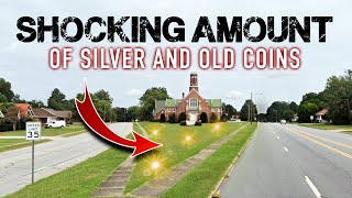Shocking Amount of Silver & Old Coins! Metal Detecting Old Church & Yards!