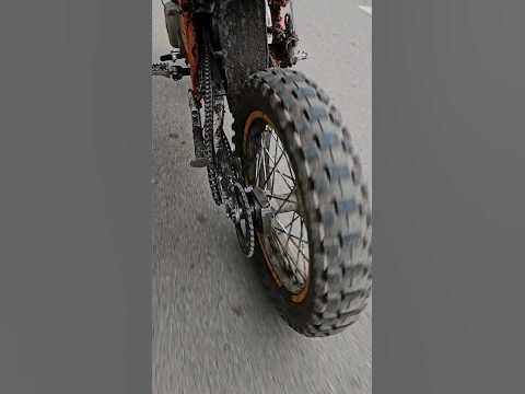 РАЗОРВАЛО ЗАДНЕЕ КОЛЕСО на ПИТБАЙКЕ 190СС #enduro #190cc - YouTube