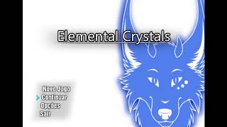 Elemental Crystals (Test on Title Screen)