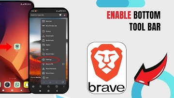 Enable Bottom Tool Bar On Brave. |Technologyglance