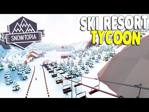 I Built the ULTIMATE SKI RESORT & Insane Ski Slopes | Snowtopia Gameplay