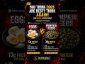 🔥 YOU THINK EGGS ARE THE BEST?⚡ THINK AGAIN #shorts #healthtips #nutrition #fitness #gym #fatloss