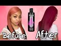 ARCTIC FOX |  How to color your hair at home #pink hair  #VIRGINPINK