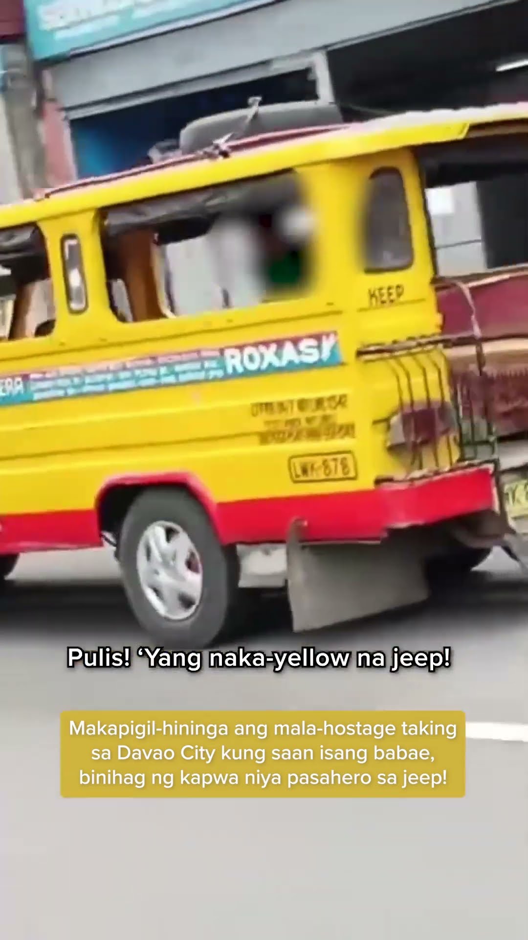 Sa Davao City, isang babae, binihag ng kapwa niya pasahero sa jeep #shorts | Kapuso Mo, Jessica Soho