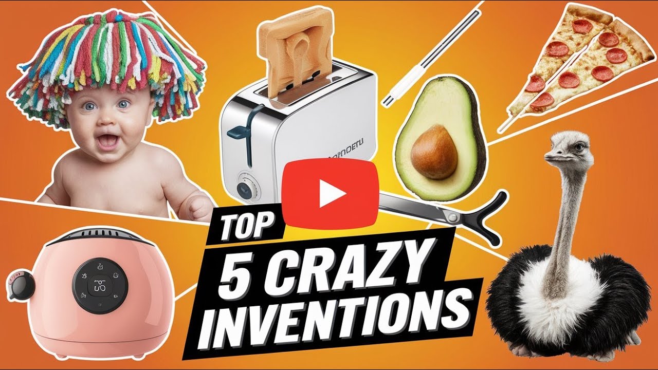 Top 5 Crazy Inventions You Won't Believe Exist! An AI Parody Podcast
