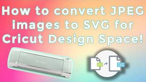 Cricut | How to convert a JPEG image to a SVG file | Beginner Video!!