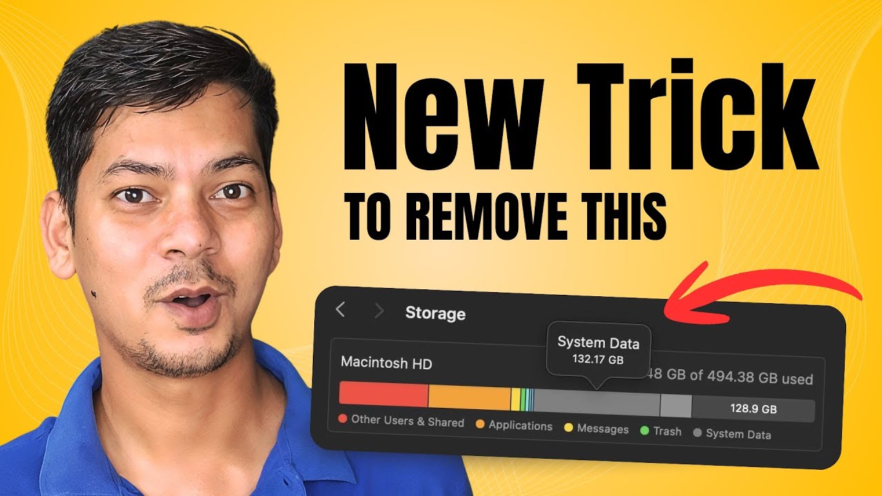 Clear System Data on Mac (For Beginners) - YouTube