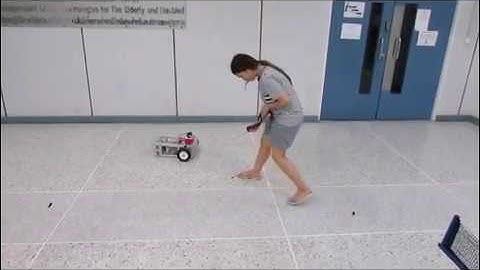 An infrared target tracking robot with pixyCAM, IR-lock