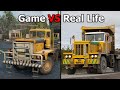 Snowrunner Game vs Real Life Trucks and Vehicles (USA Side)