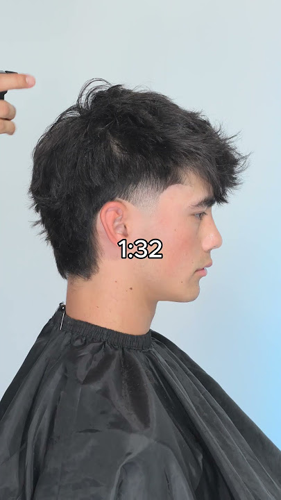 Taper Mullet✅ #barber #hairstyle