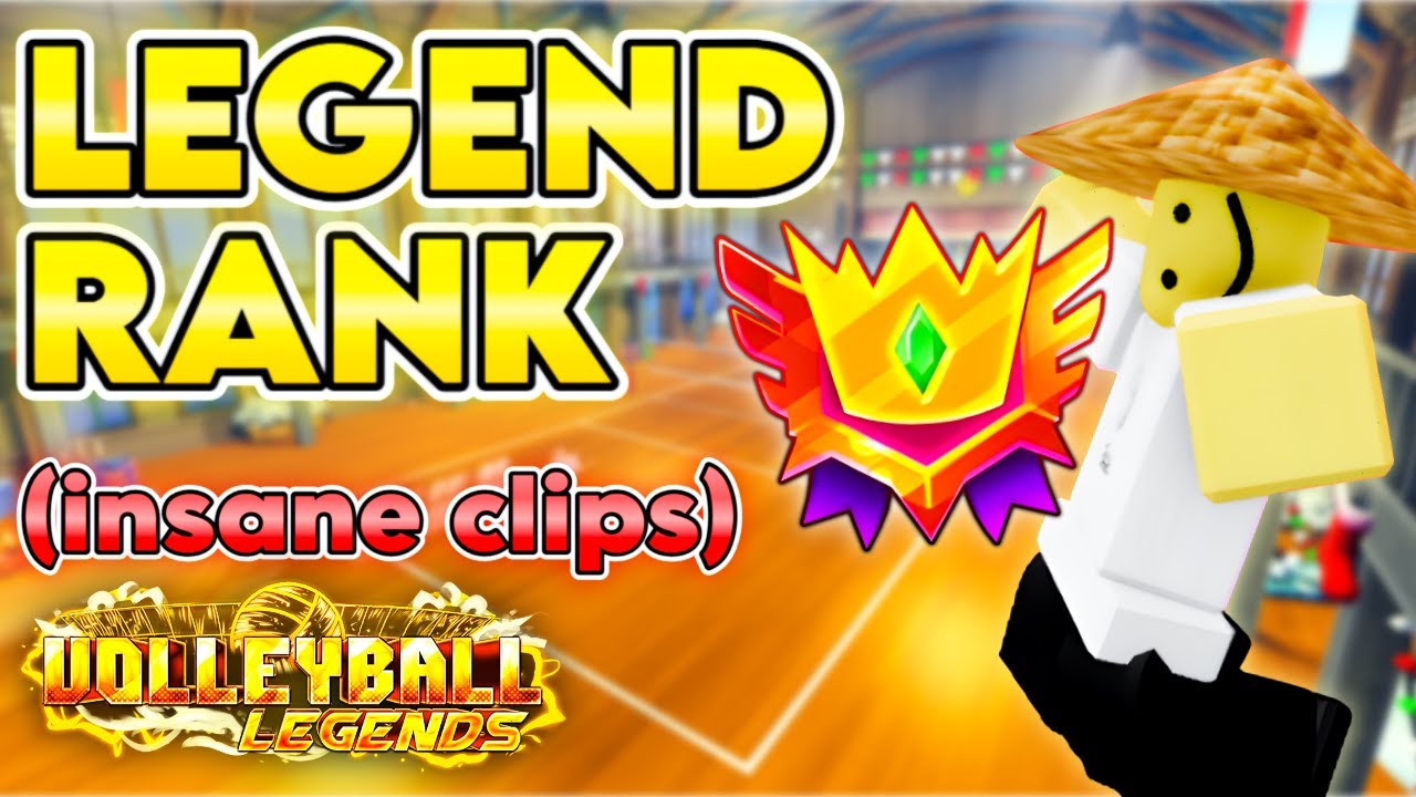 Смогу ли я достичь ранга ЛЕГЕНДА в Volleyball Legends? ft. Krazy