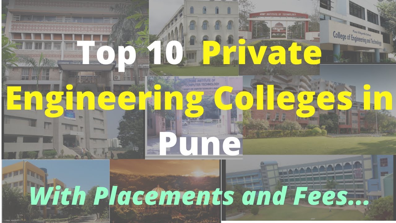 Top 10 Engineering College In Pune Best Private Engineering Colleges