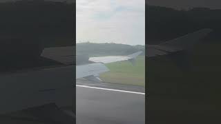 Landing at King Shaka International airport with A320 South African Airways ￼