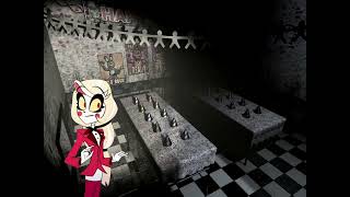 Charlie Morningstar in a FNAF 2 party room