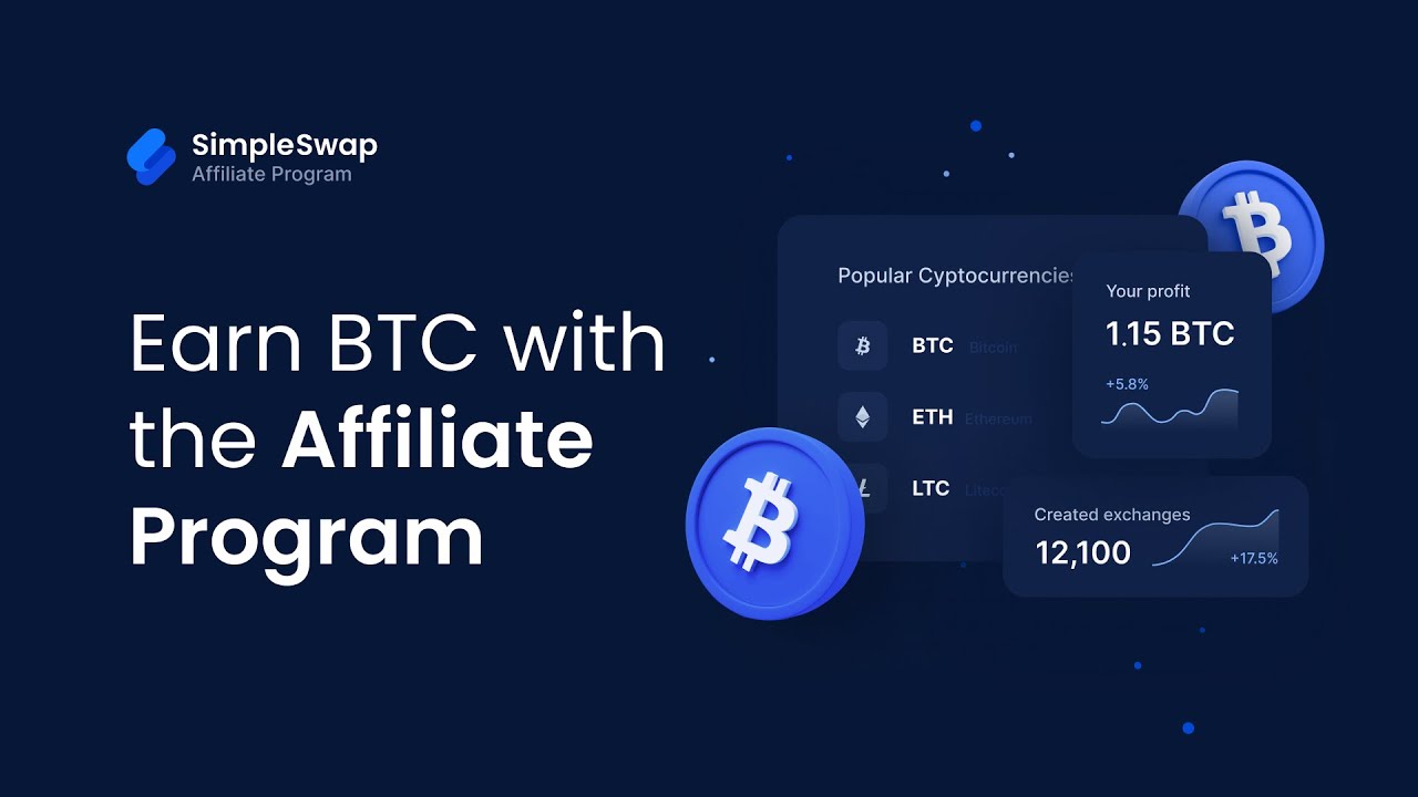 Crypto Widget Tutorial SimpleSwap s Affiliate Program YouTube