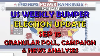 US Politics Weekly Election Extra: Trump-Harris Showdown - Granular Poll, Campaign, & News Analyses thumbnail