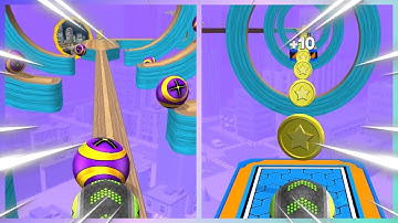 Going Balls - 345, 346, 347, 348 Levels SpeedRun