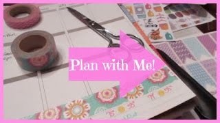 Plan with Me: Sweet Treats Theme! (September 2015 - Week 3)